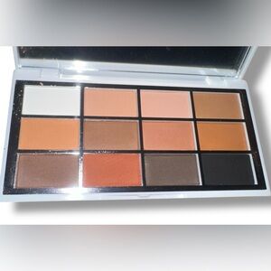 Lash Step Matte About You Palette NWOB 12 NEUTRAL WARM Shades ALL MATTE